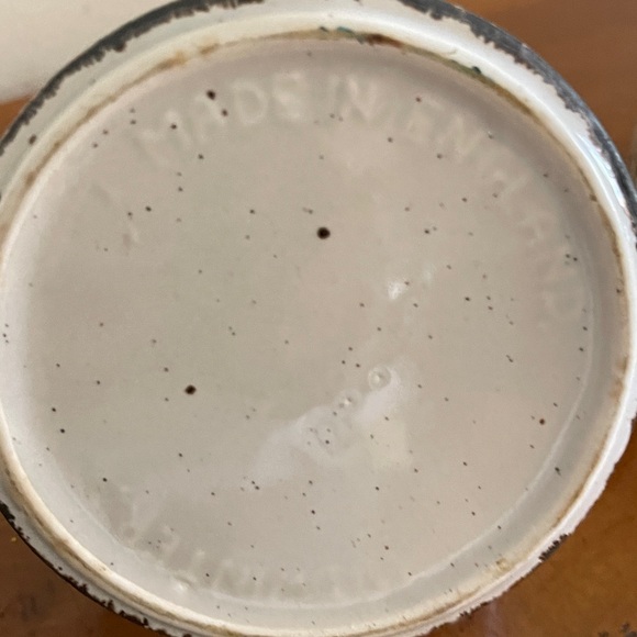 Vintage Pottery Cream and Sugar Shady Lane Stonehenge Midwinter Wedgwood MCM - Picture 4 of 7